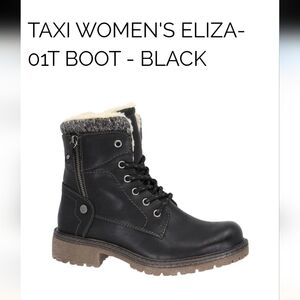 TAXI WOMEN'S ELIZA BOOT - BLACK Size 41